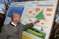 Spatenstich Rckhaltebecken Kaumberg
